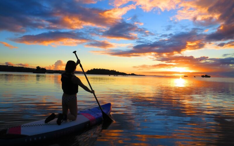 サンセットSUPツアー
